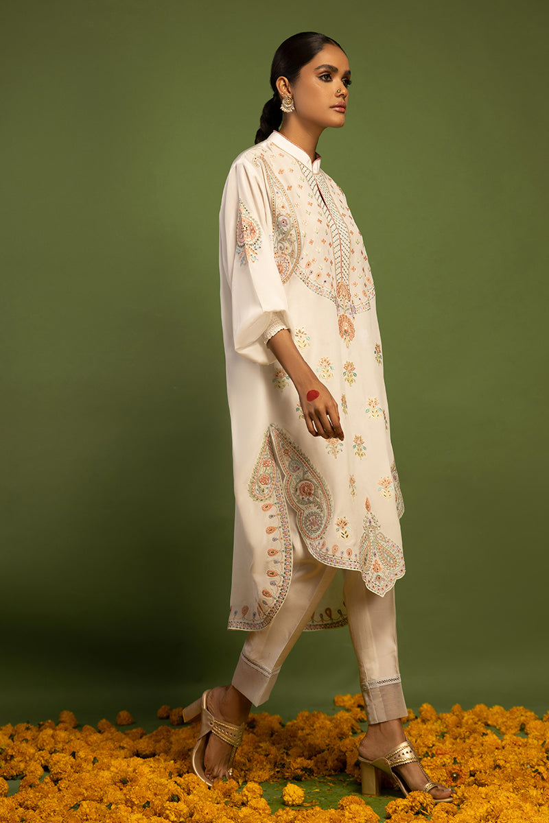 Wardha Saleem | Luxury Pret Traditional Wear | AKS-PURE SILK (2 PC)