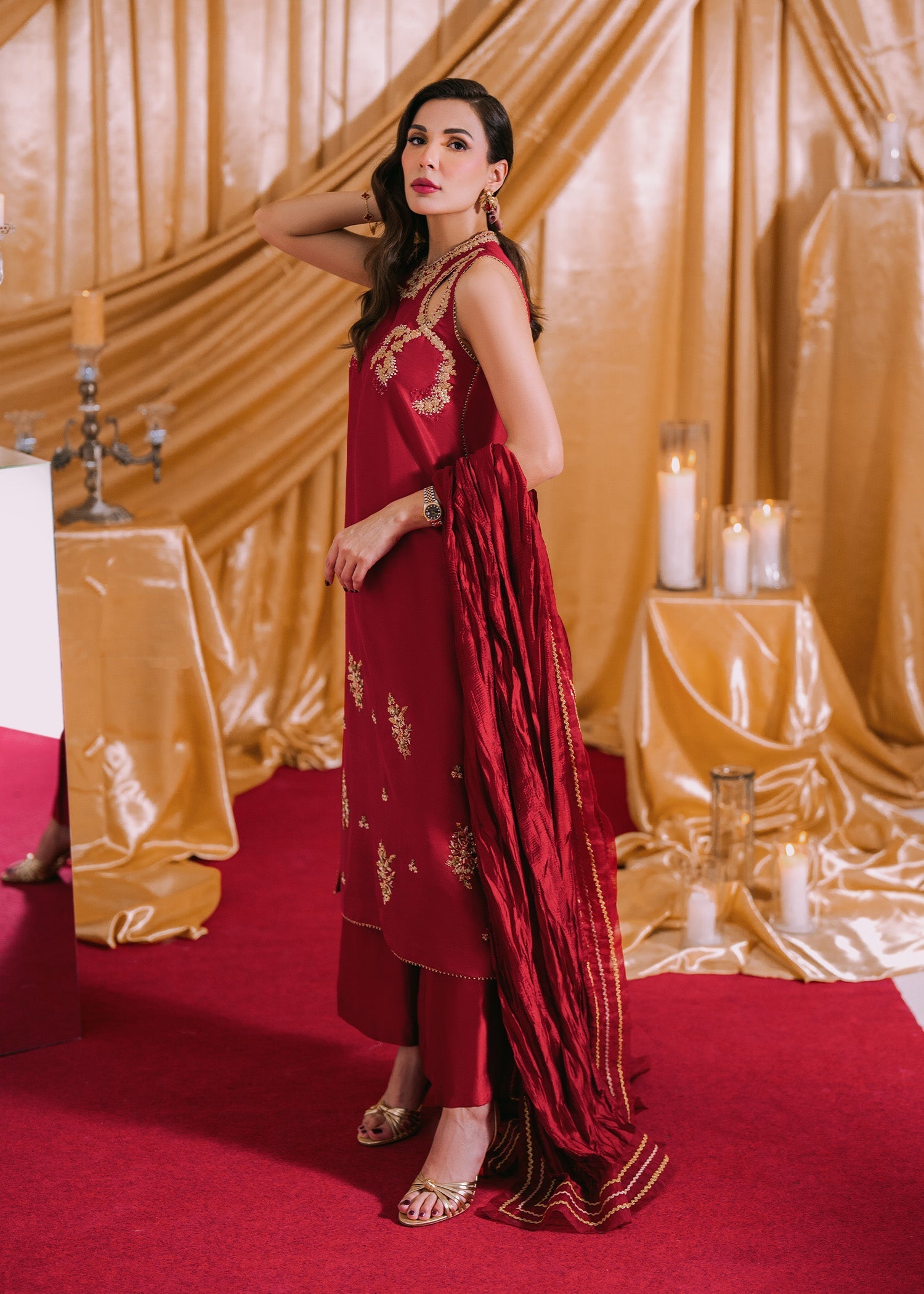Umsha | Makhmal Winter Faves 24 | Lipstick Red