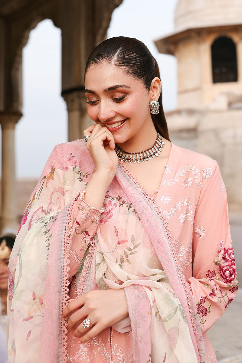 Cross Stitch | Eid Lawn 26 | DUSKY ROSE