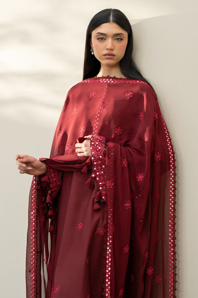 Cross Stitch | Emb Lawn Mahiri 26 | WINDSOR RED