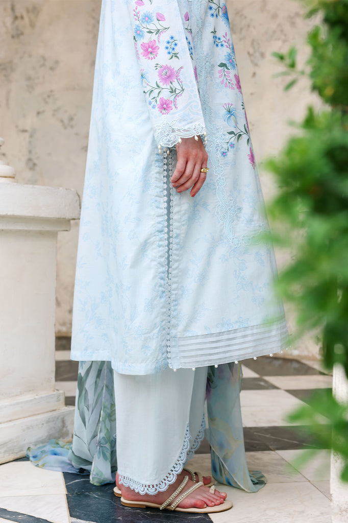 Cross Stitch | Eid Lawn Edit 26 | AQUA GLINT
