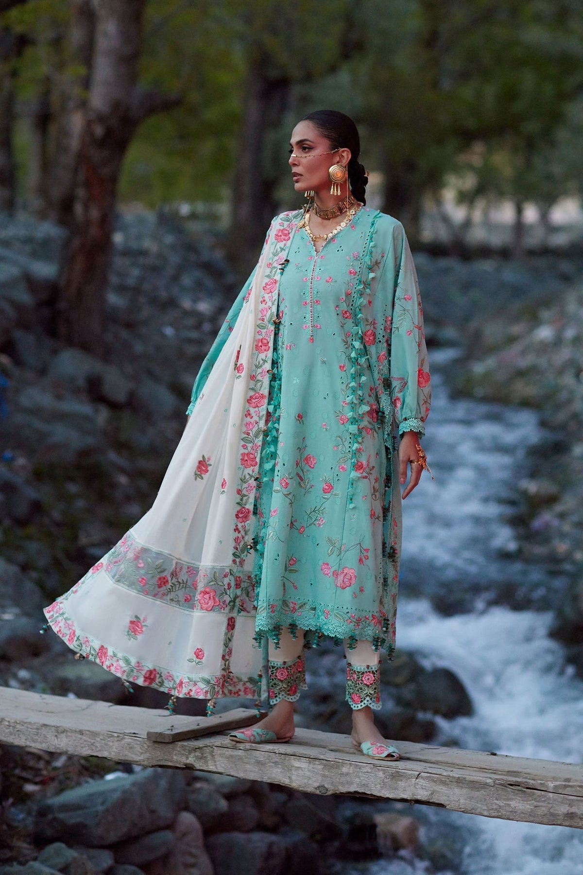 Elan | Kashmee Legacy Lawn 26 |GULRAAZ (EL26-08 B)