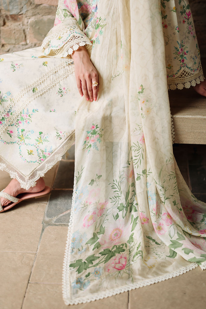 Cross Stitch | Eid Lawn Edit 26 | TROPIC MIST