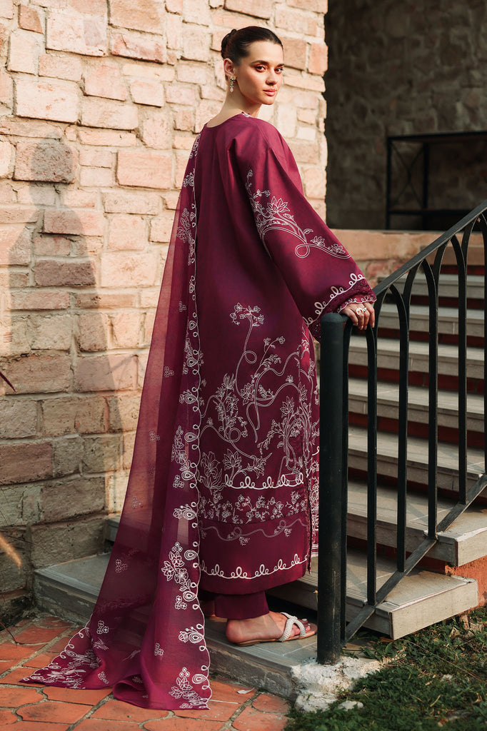 Cross Stitch | Eid Lawn Edit 26 | PLUM ESSENCE