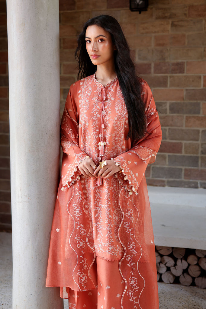 Cross Stitch | Eid Lawn Edit 26 |  AMBER MIST