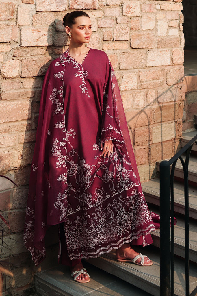 Cross Stitch | Eid Lawn Edit 26 | PLUM ESSENCE