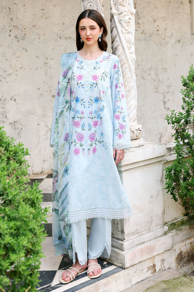 Cross Stitch | Eid Lawn Edit 26 | AQUA GLINT