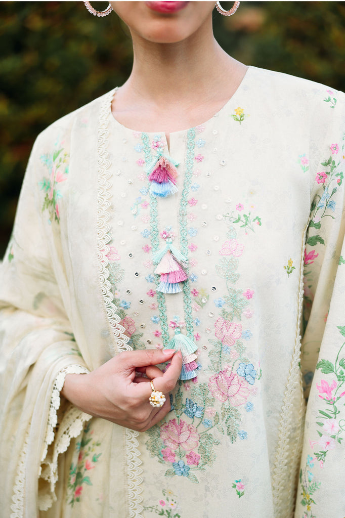 Cross Stitch | Eid Lawn Edit 26 | TROPIC MIST
