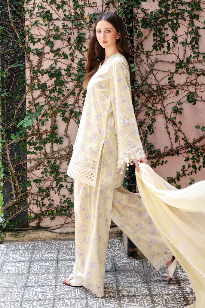Cross Stitch | Eid Lawn Edit 26 | ORCHID FLARE