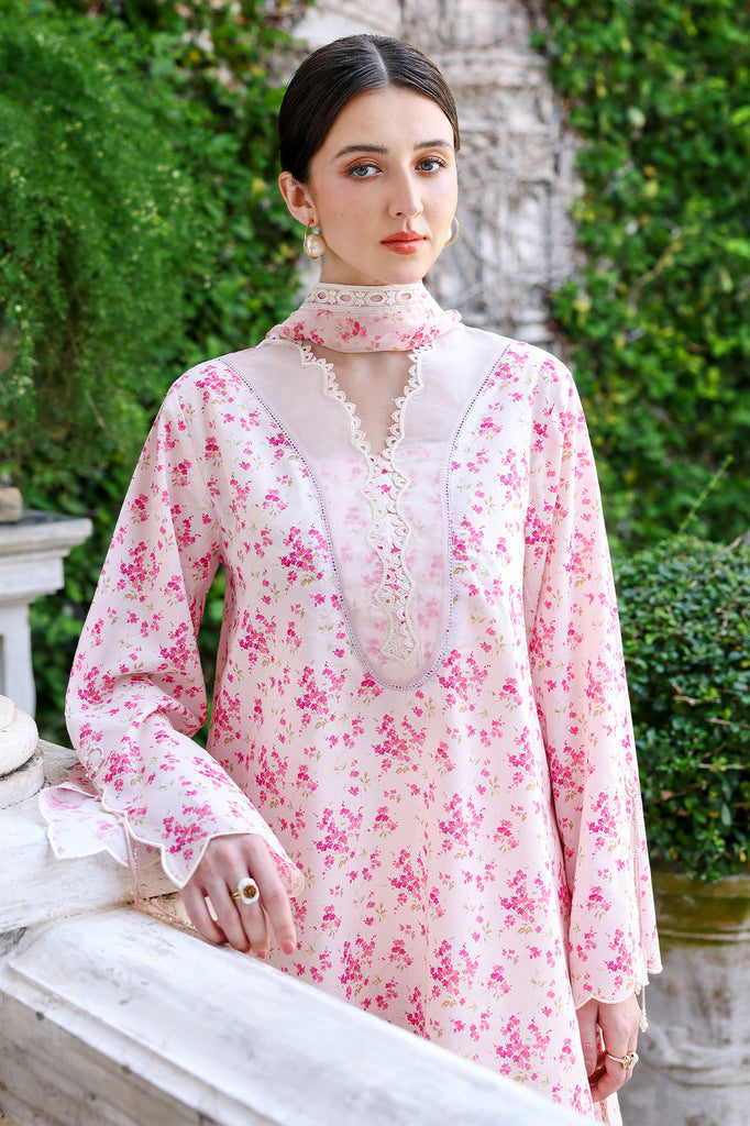 Cross Stitch | Eid Lawn Edit 26 | PEACH SPRINKLE