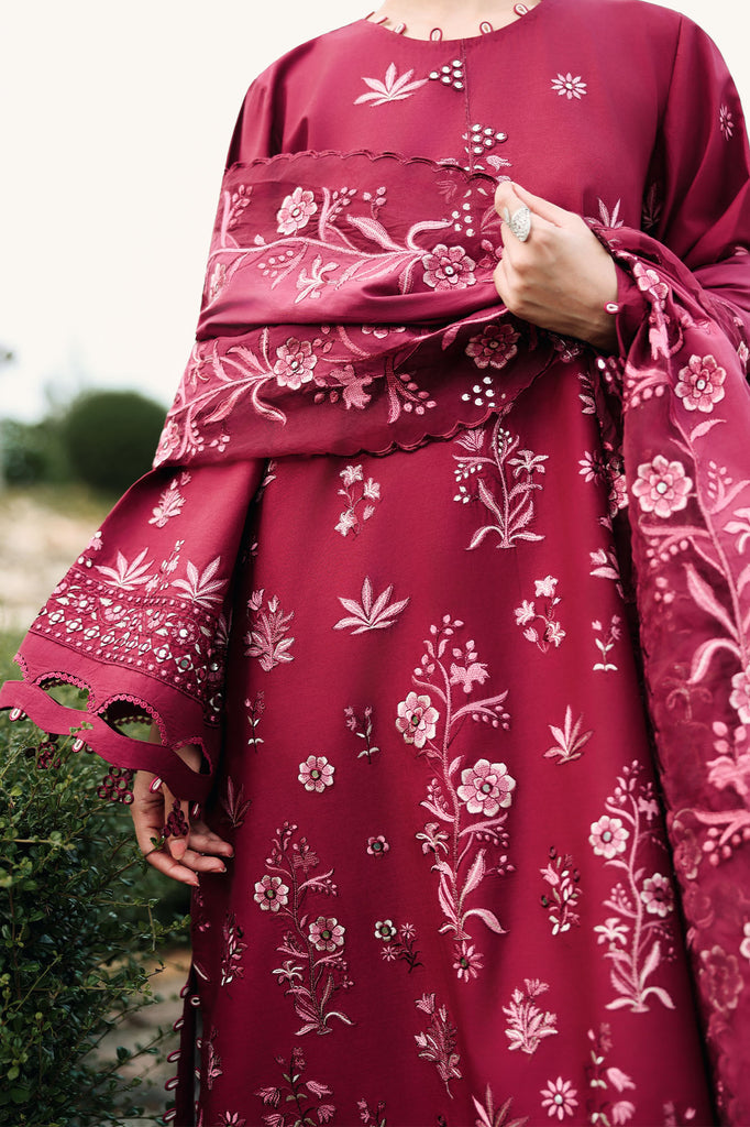 Cross Stitch | Eid Lawn Edit 26 | CRIMSON ROYALE