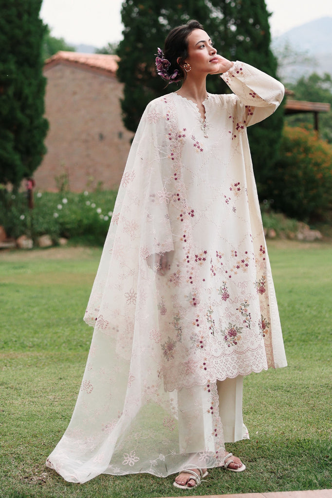Cross Stitch | Eid Lawn Edit 26 | CARAMEL CREAM