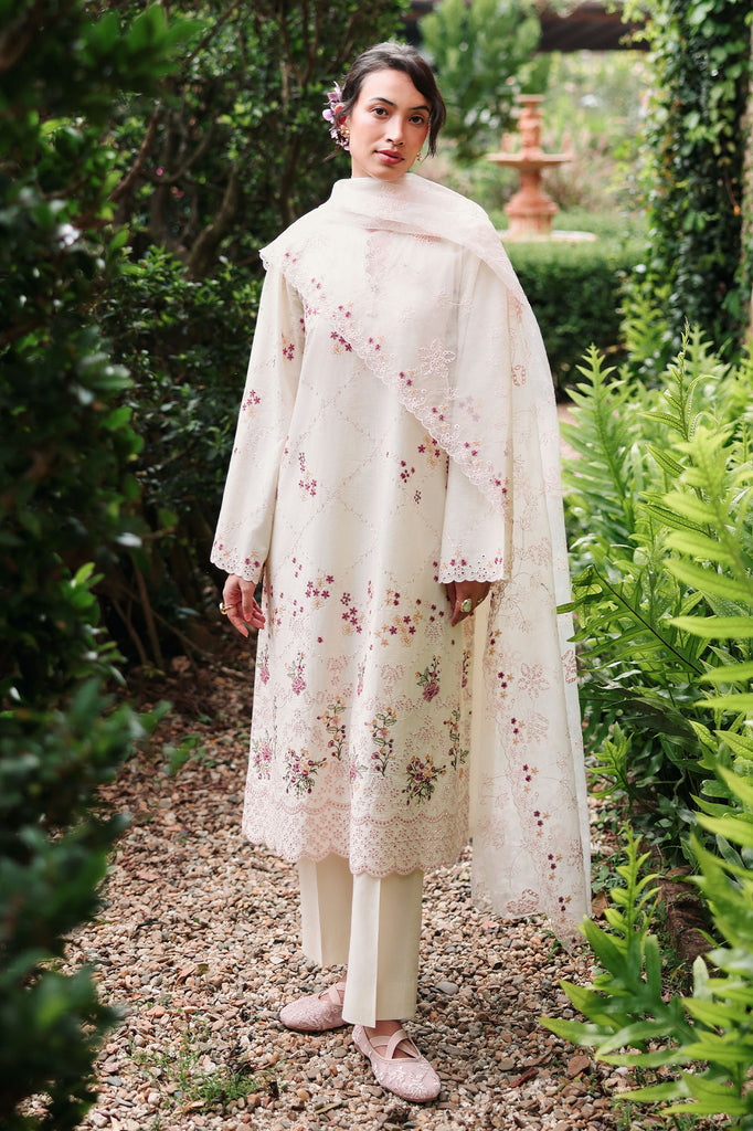 Cross Stitch | Eid Lawn Edit 26 | CARAMEL CREAM