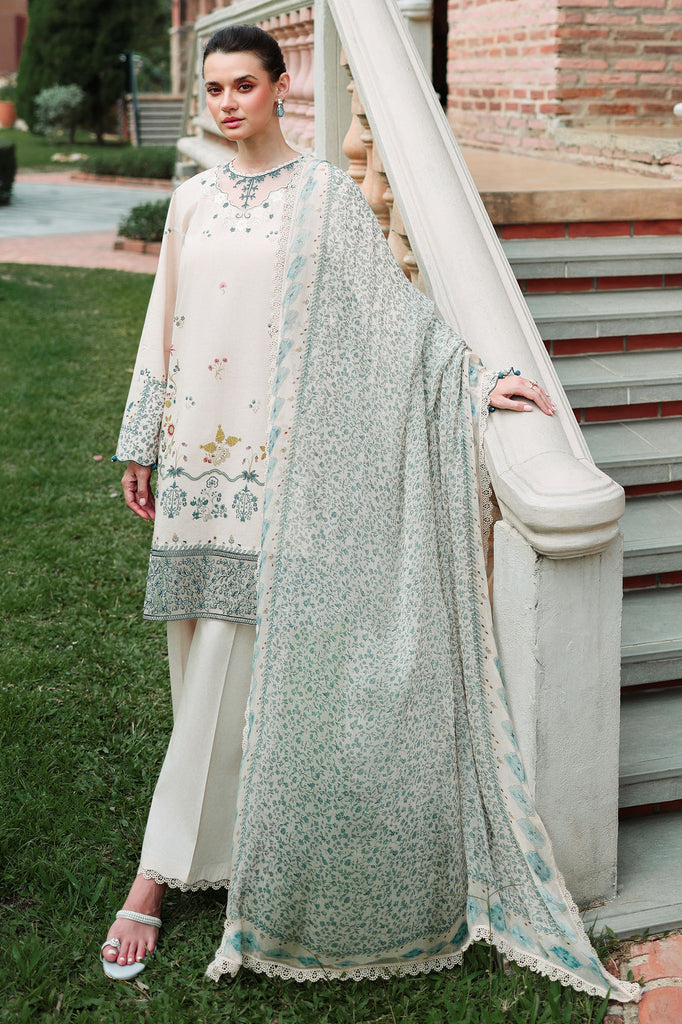 Cross Stitch | Eid Lawn Edit 26 | SUBTLE BEIGE