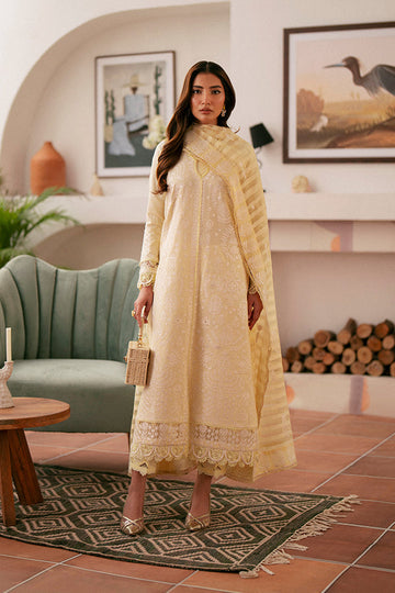 Saffron | Mystere Festive Lawn | Lenora
