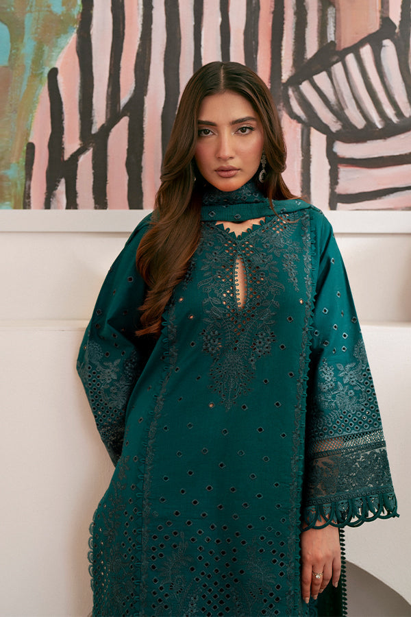 Saffron | Mystere Festive Lawn | Raya