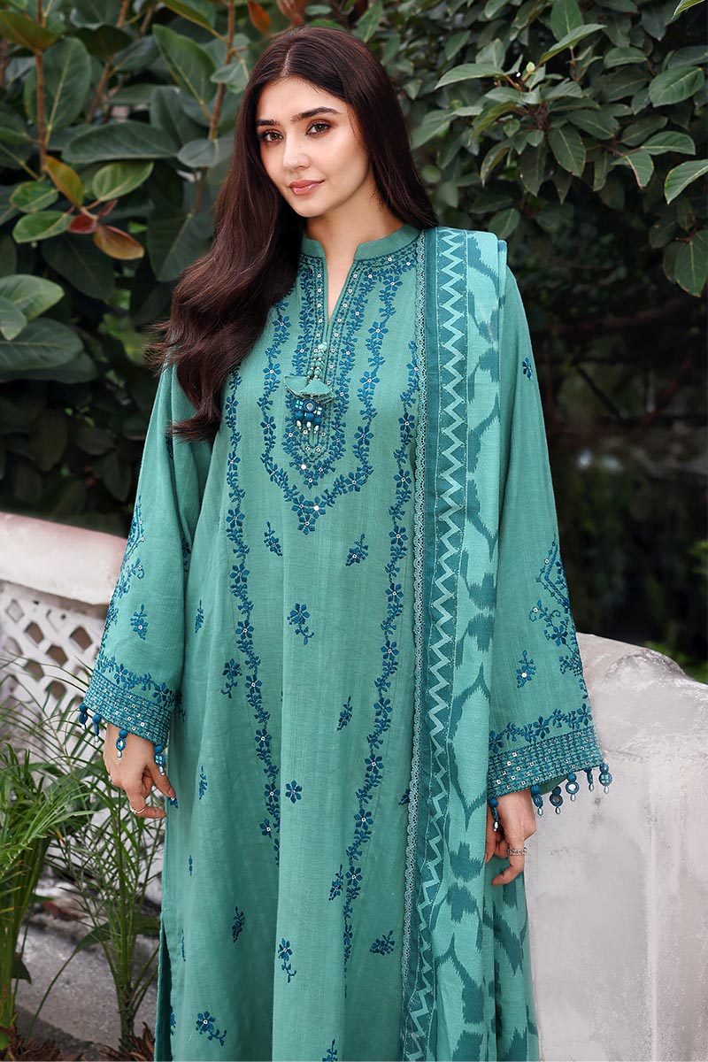 Cross Stitch | Khaddar Linen 25 | FLEUR WHISPER