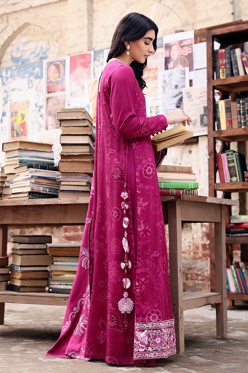 Cross Stitch | Khaddar Linen 25 | FUCHSIA THREAD