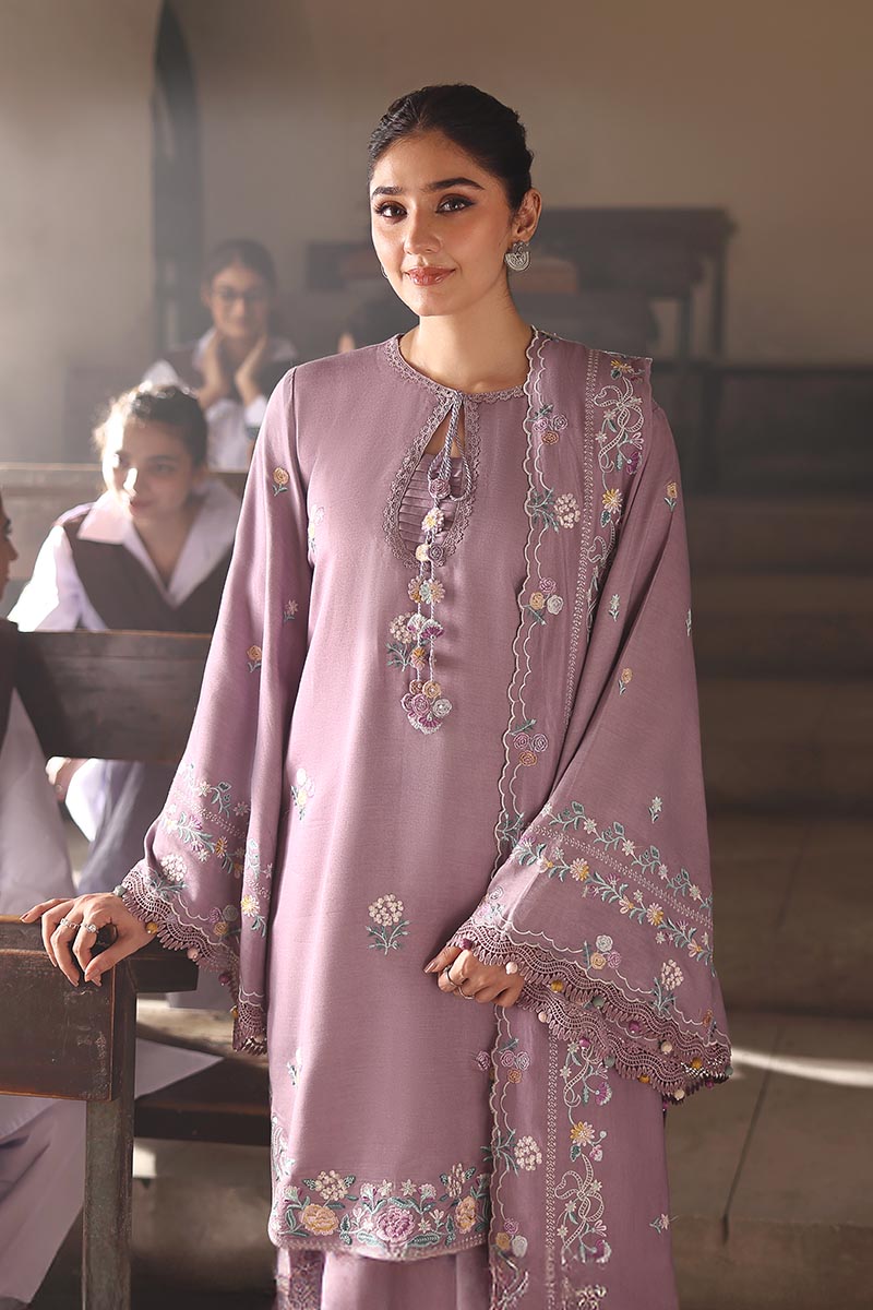 Cross Stitch | Khaddar Linen 25 | MAUVE MIST