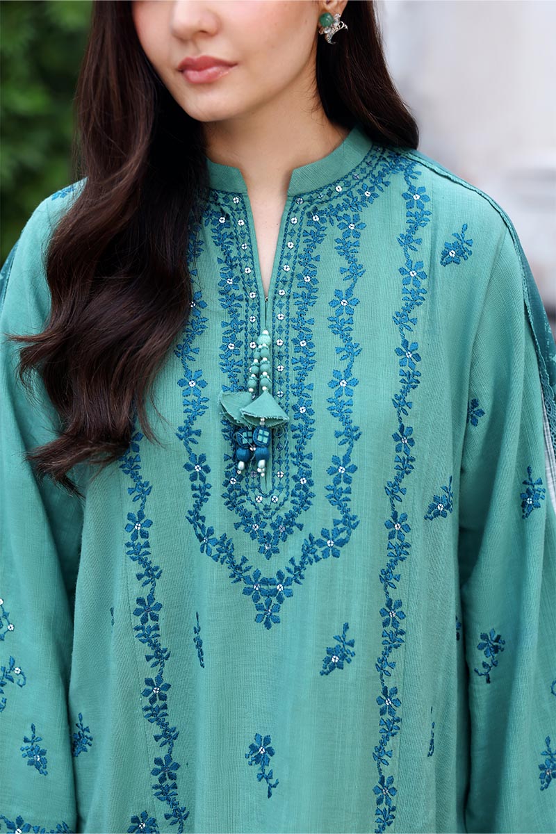 Cross Stitch | Khaddar Linen 25 | FLEUR WHISPER