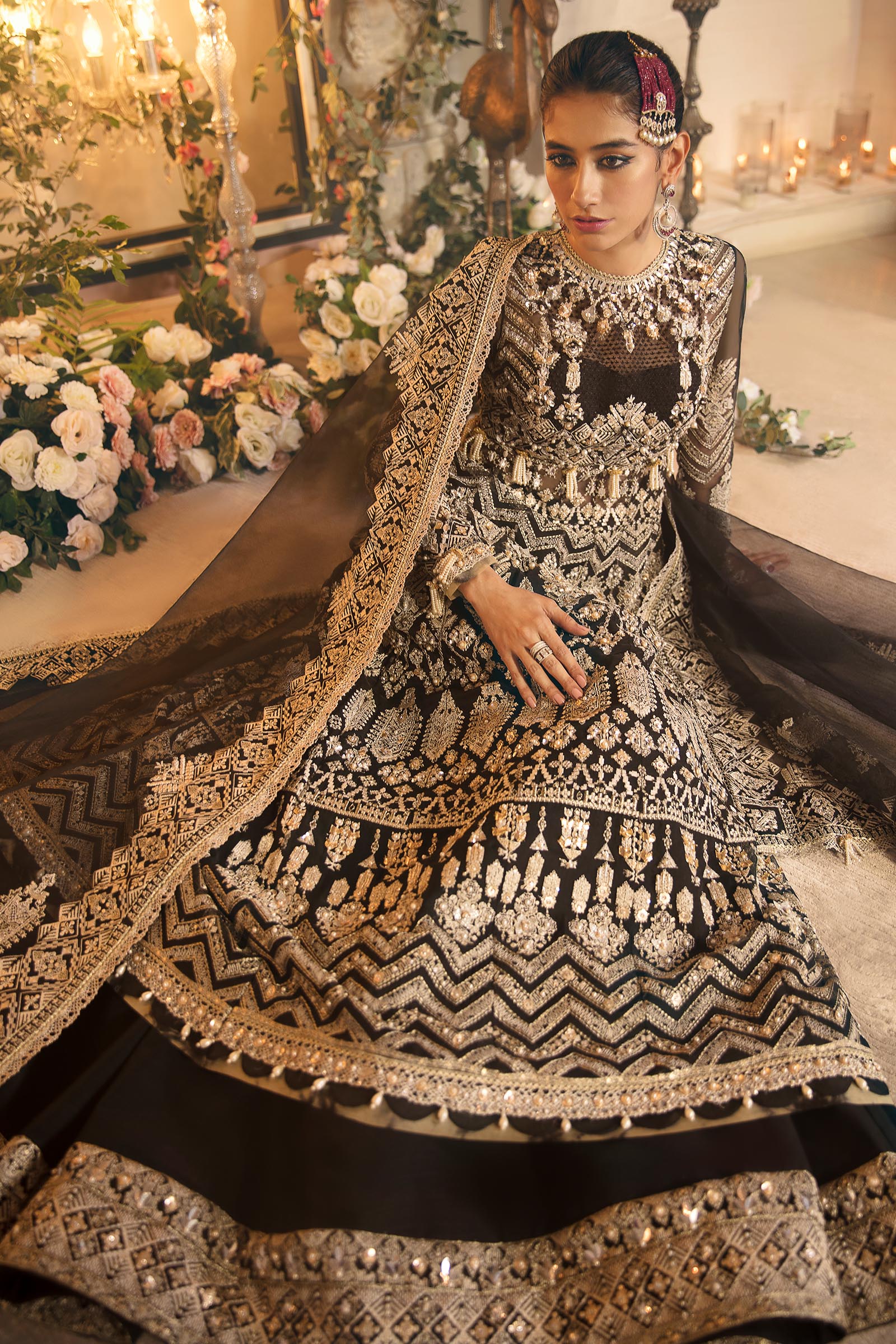 Zaha | Formal Wear | MANIJEH (ZRW-20745)