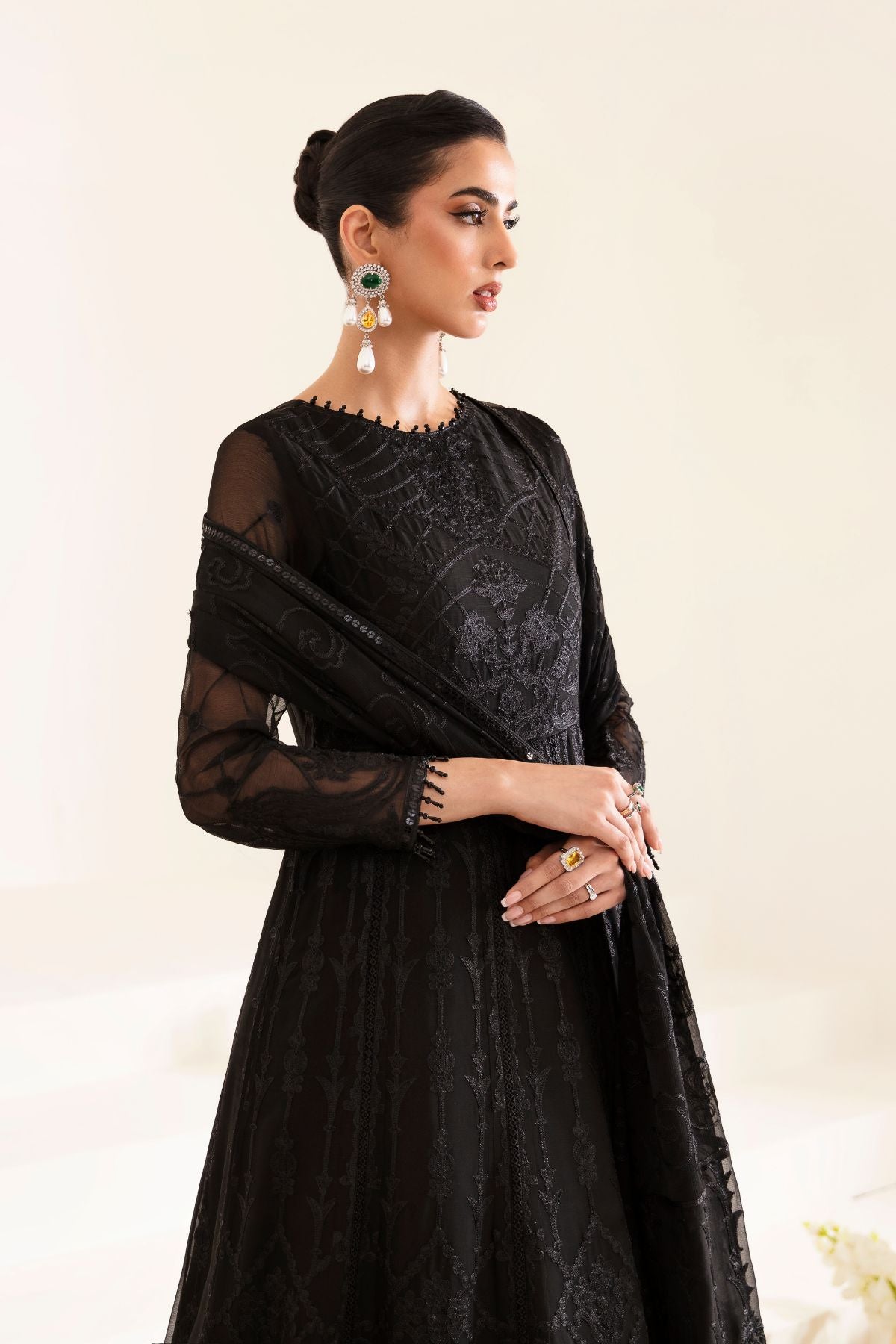 Alizeh | Formals Collection | AF-UF-9027-SIYAH