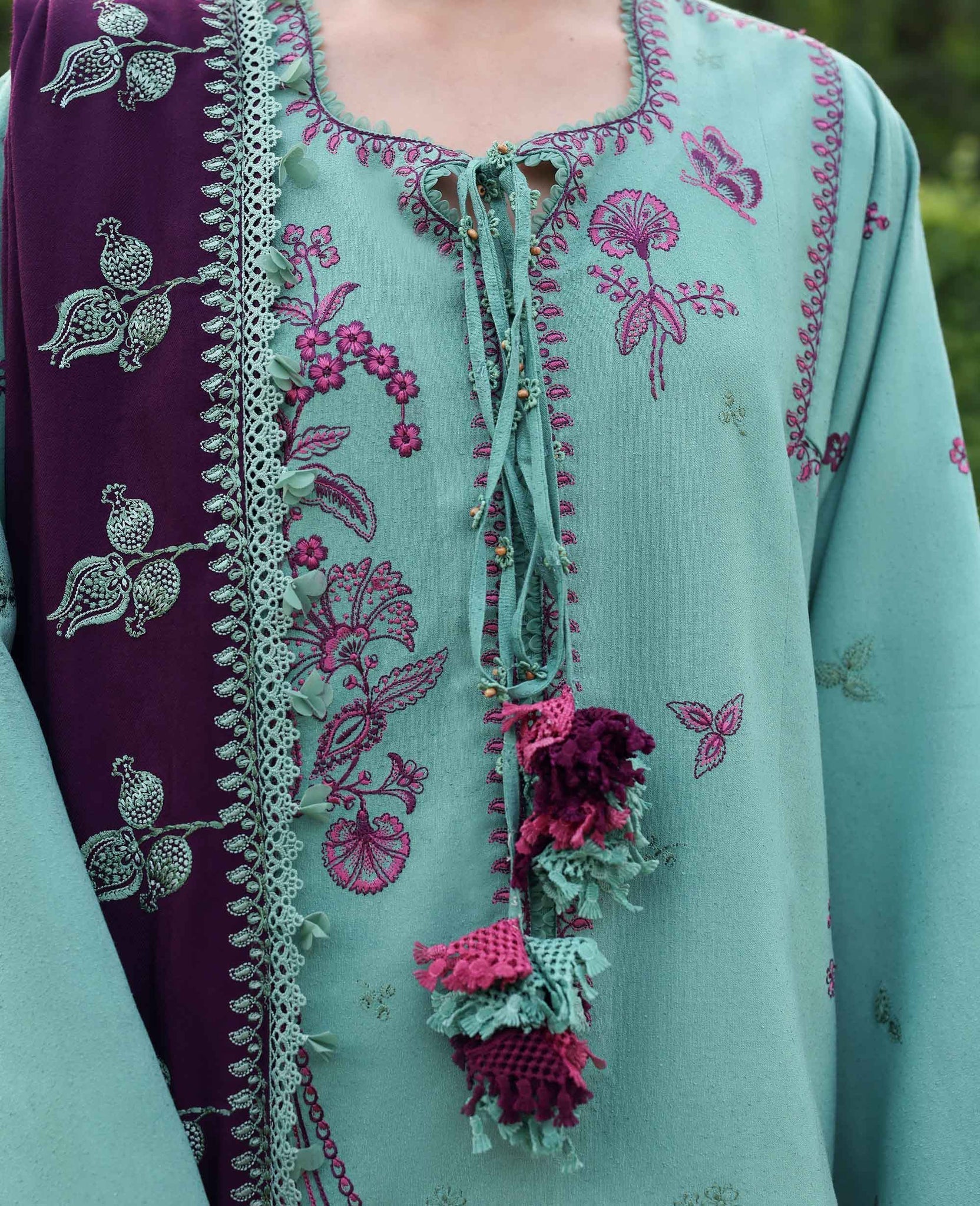 Republic Womenswear | Amaris Luxury Shawl 25 | Virella