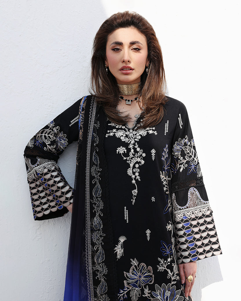 Roheenaz | Floral Reverie Luxury Lawn | Vogue Theory