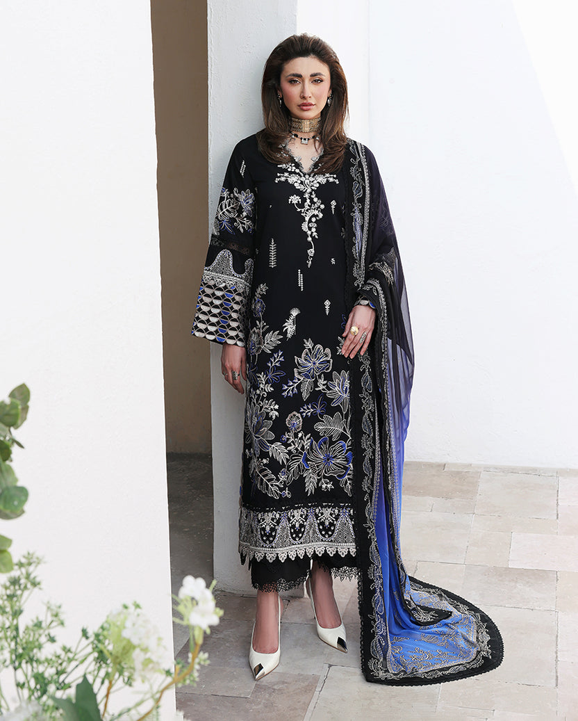 Roheenaz | Floral Reverie Luxury Lawn | Vogue Theory