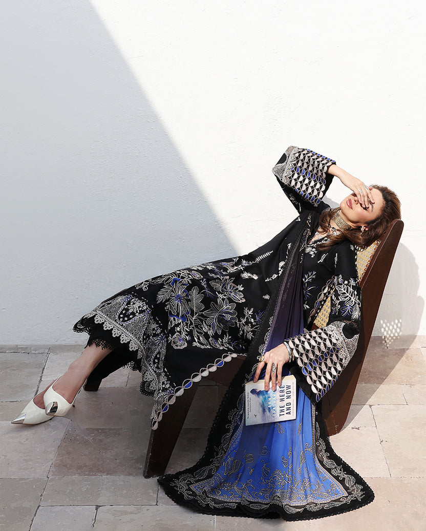 Roheenaz | Floral Reverie Luxury Lawn | Vogue Theory