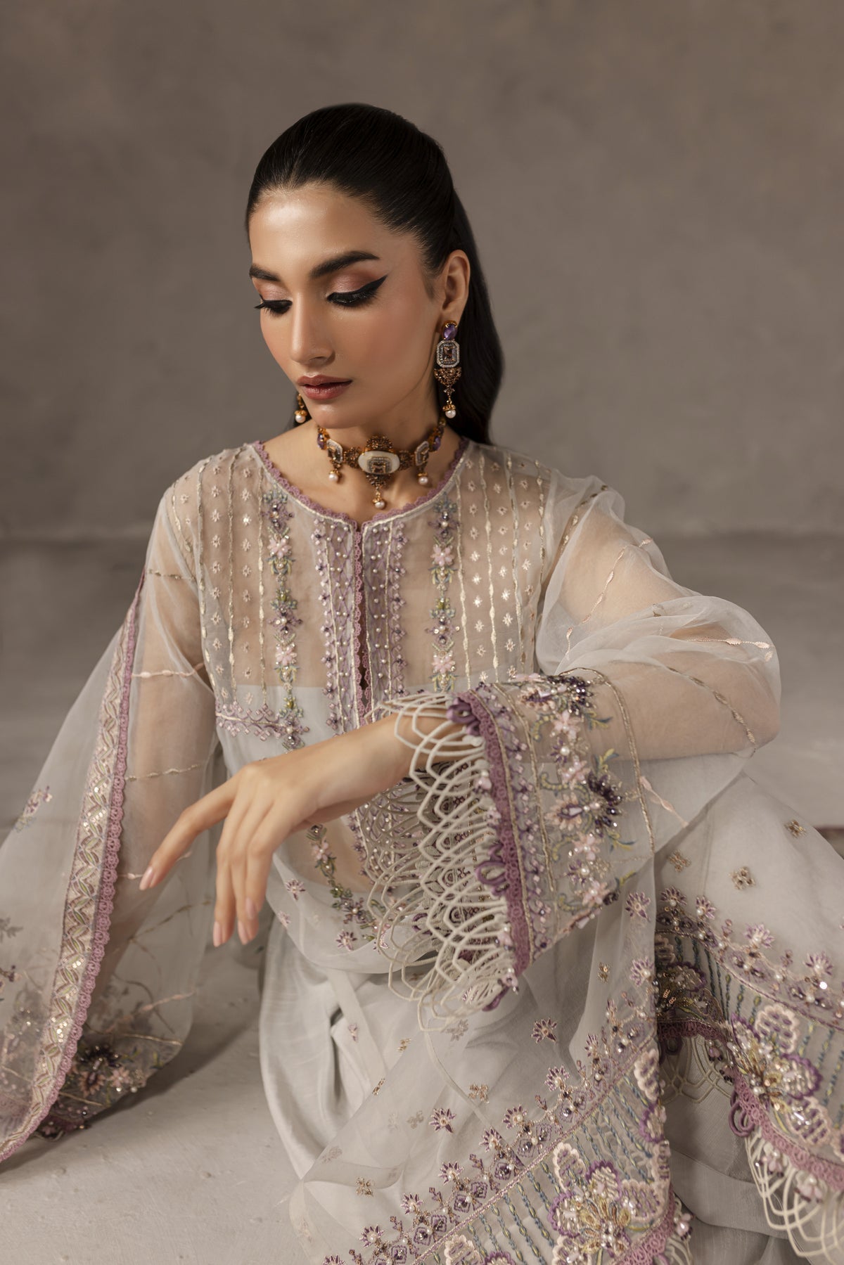 Imran Ramzan | Eblour Wedding Formals | Voile de Jasmin