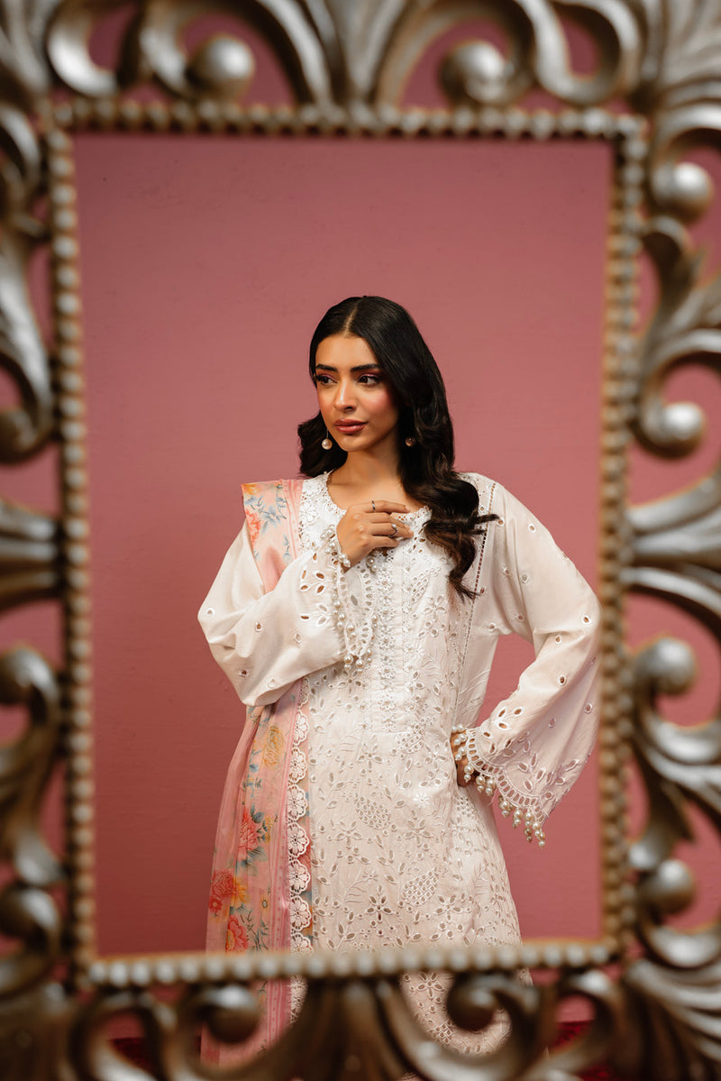 Al Karam | Schiffli Capsule | RTS | SHIRT, TROUSER & DUPATTA 8