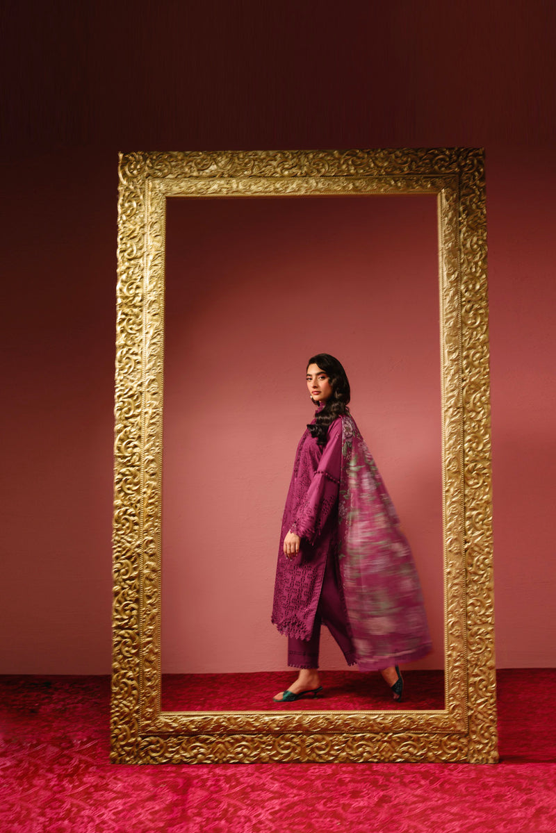 Al Karam | Schiffli Capsule | RTS | SHIRT, TROUSER & DUPATTA 1