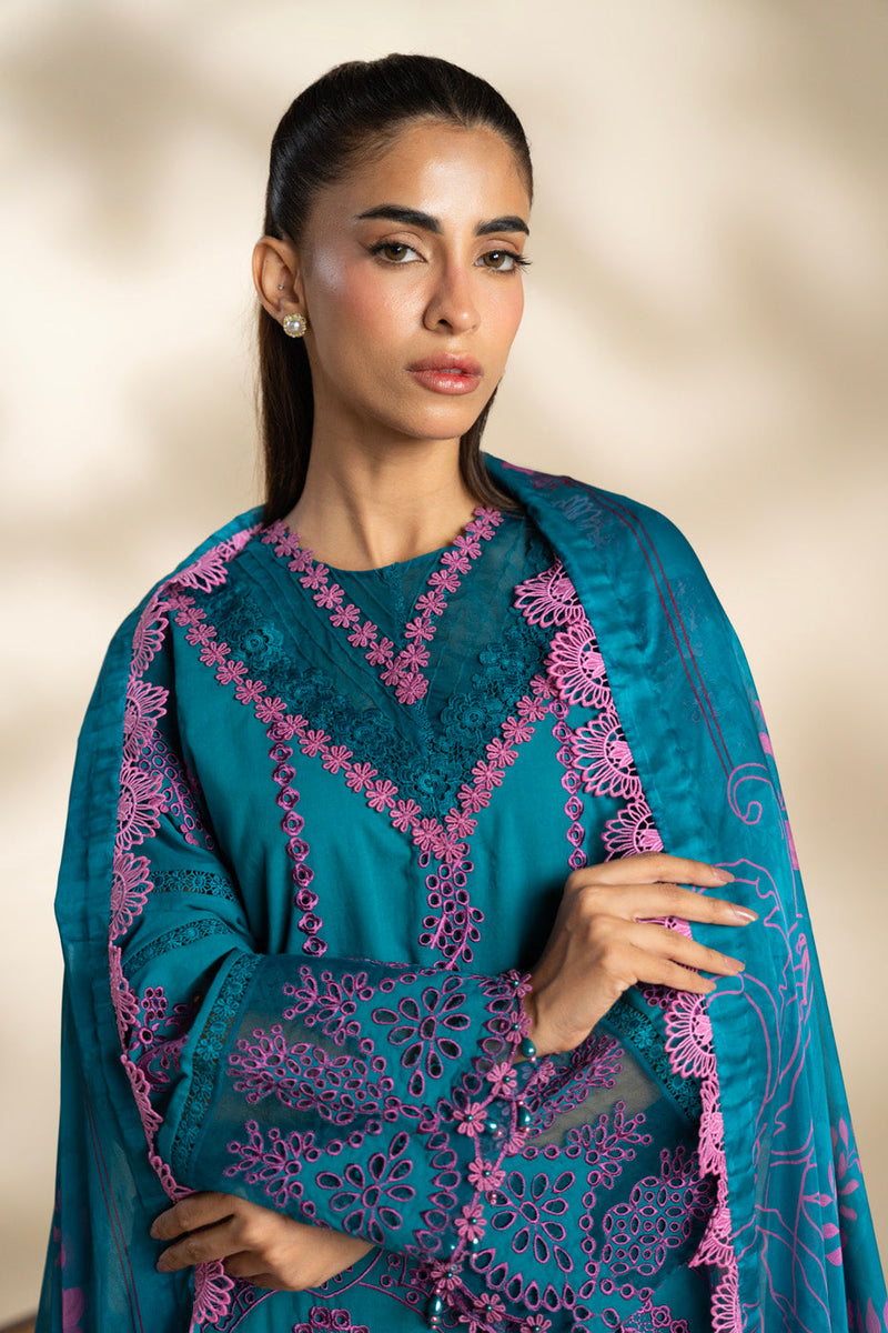 Al Karam | Schiffli Capsule | RTS | SHIRT, TROUSER & DUPATTA 5