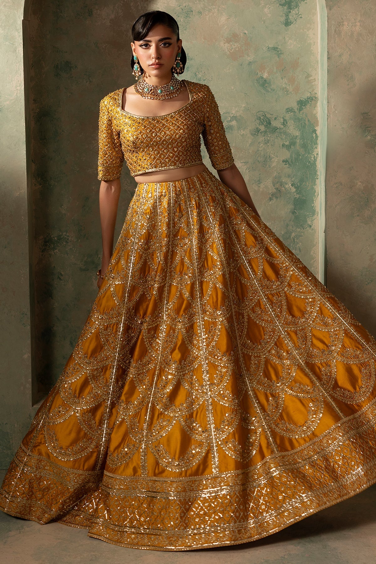 Mina Kashif | Noor Jahan Wedding Formals | Zarafshan