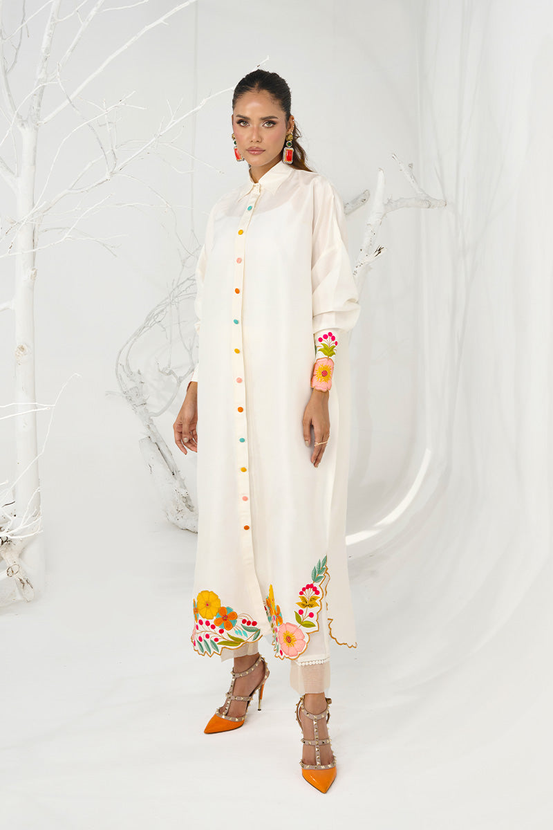 Wardha Saleem | Zimal Silk Edit | Nia (Pure Raw-Silk)
