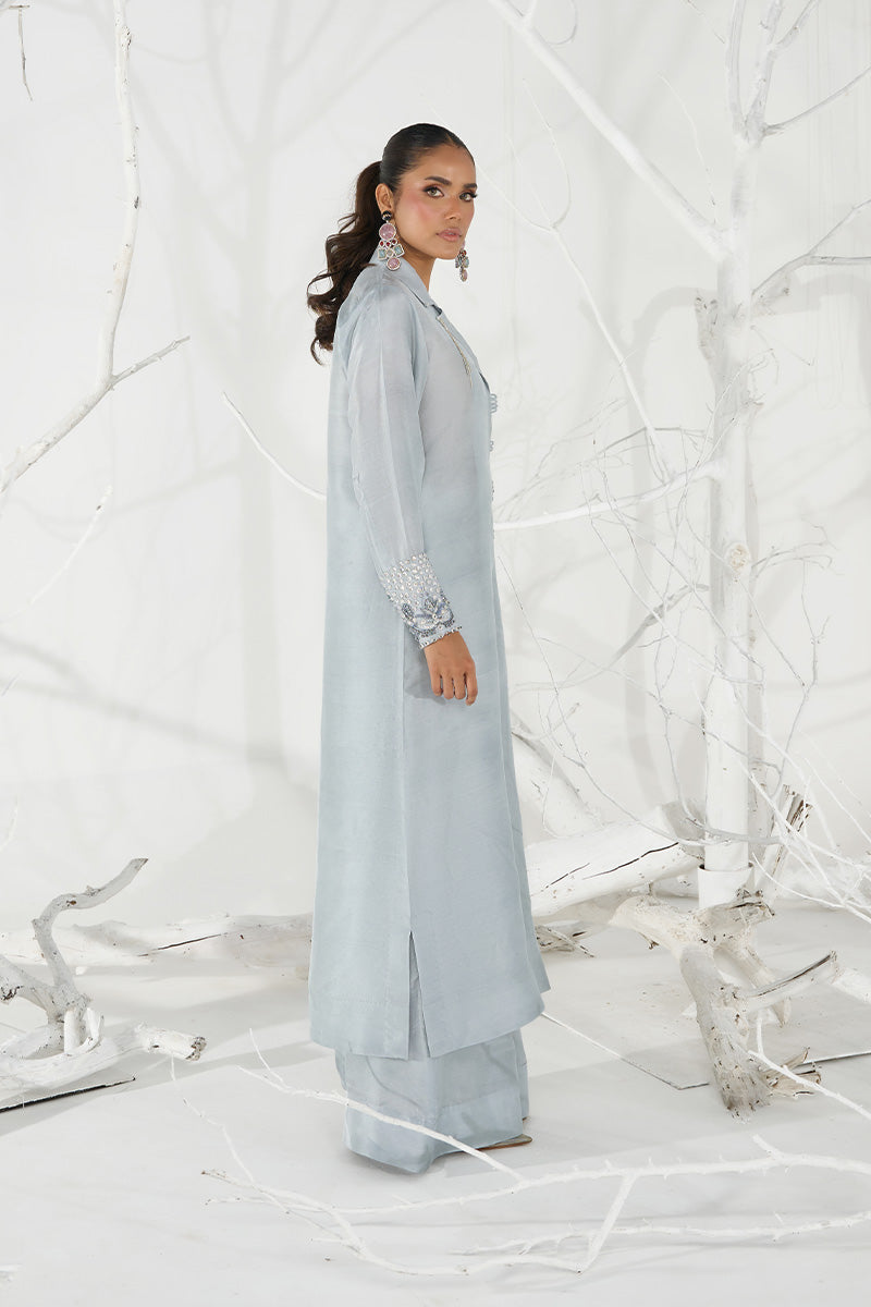 Wardha Saleem | Zimal Silk Edit | Amal (Pure Raw-Silk)