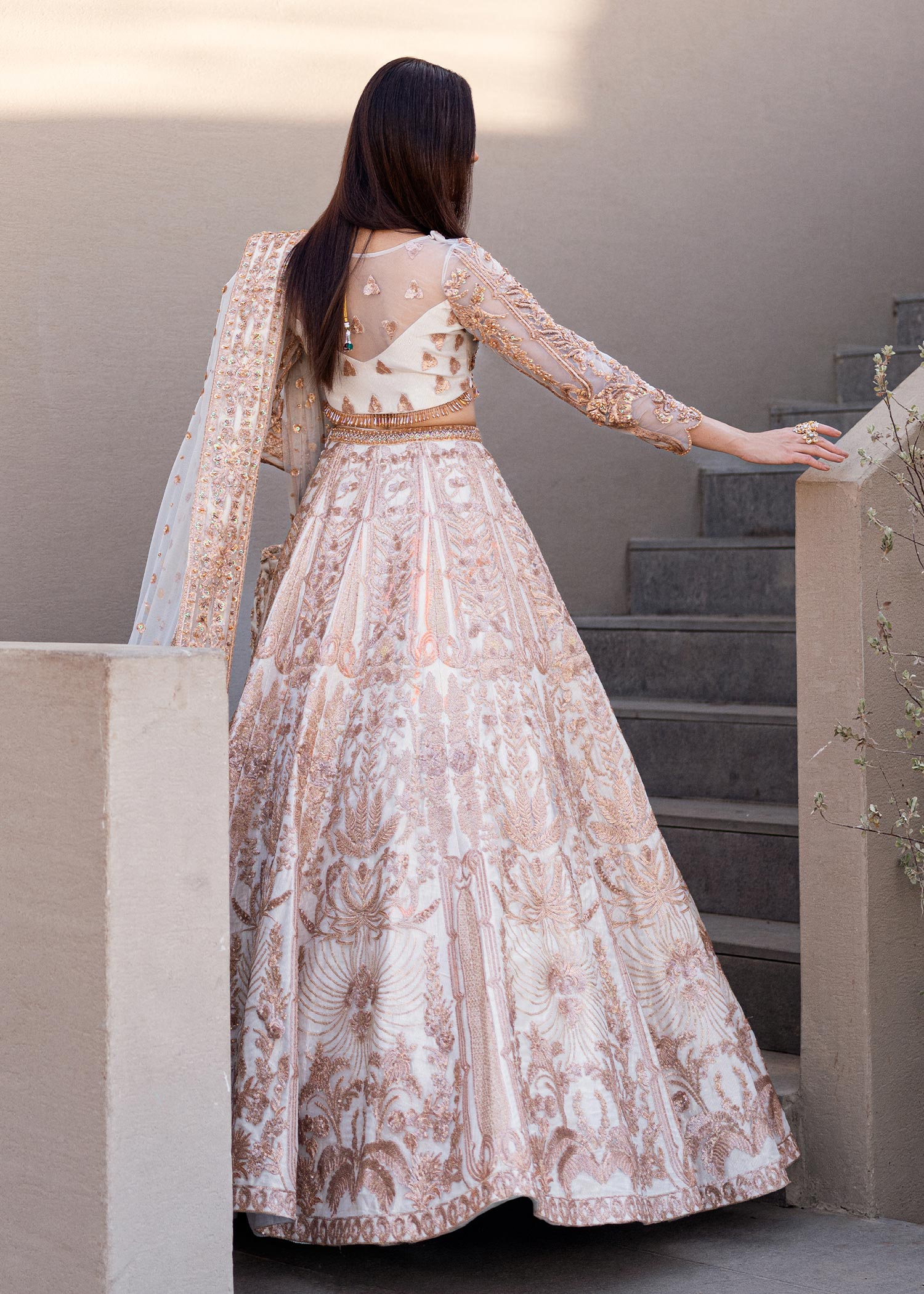 Waqas Shah | Amariage Luxury Formals | Mystic Rose