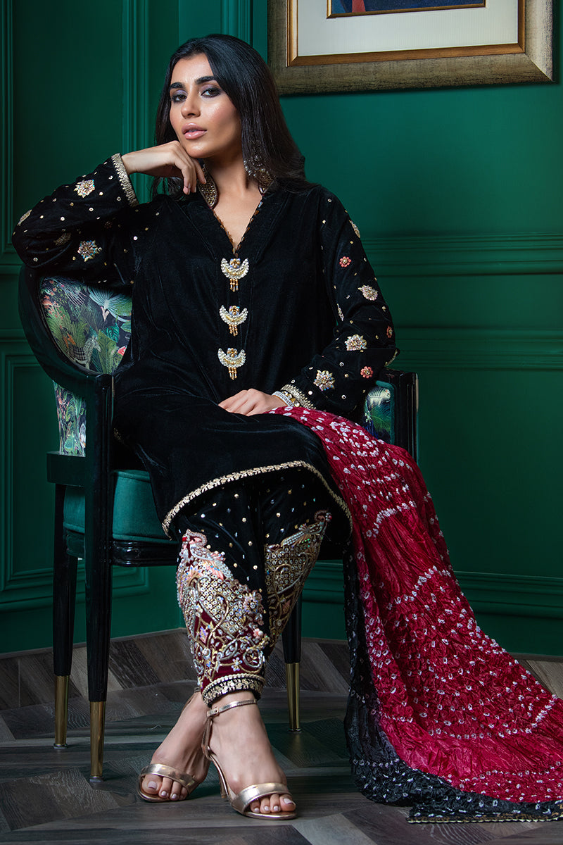 Wardha Saleem | Velvets Winter Fall 24 |  Parvaz