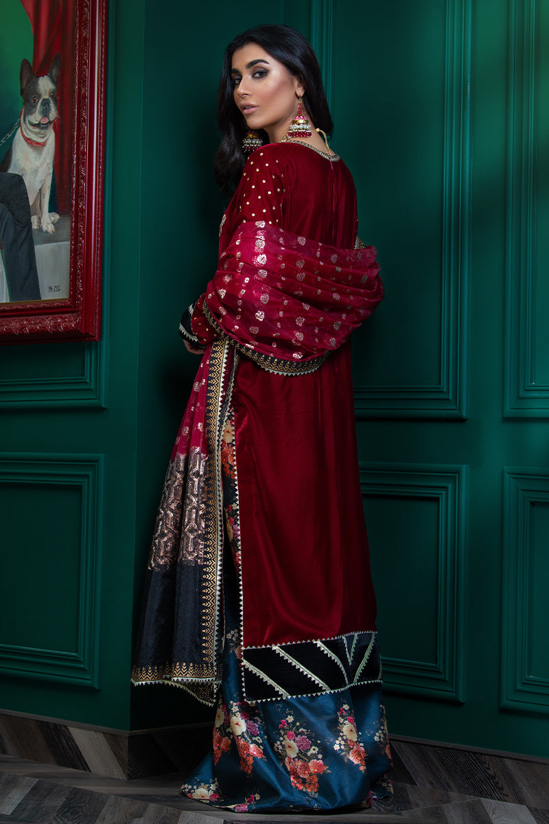 Wardha Saleem | Velvets Winter Fall 24 | Lal Bagh 2