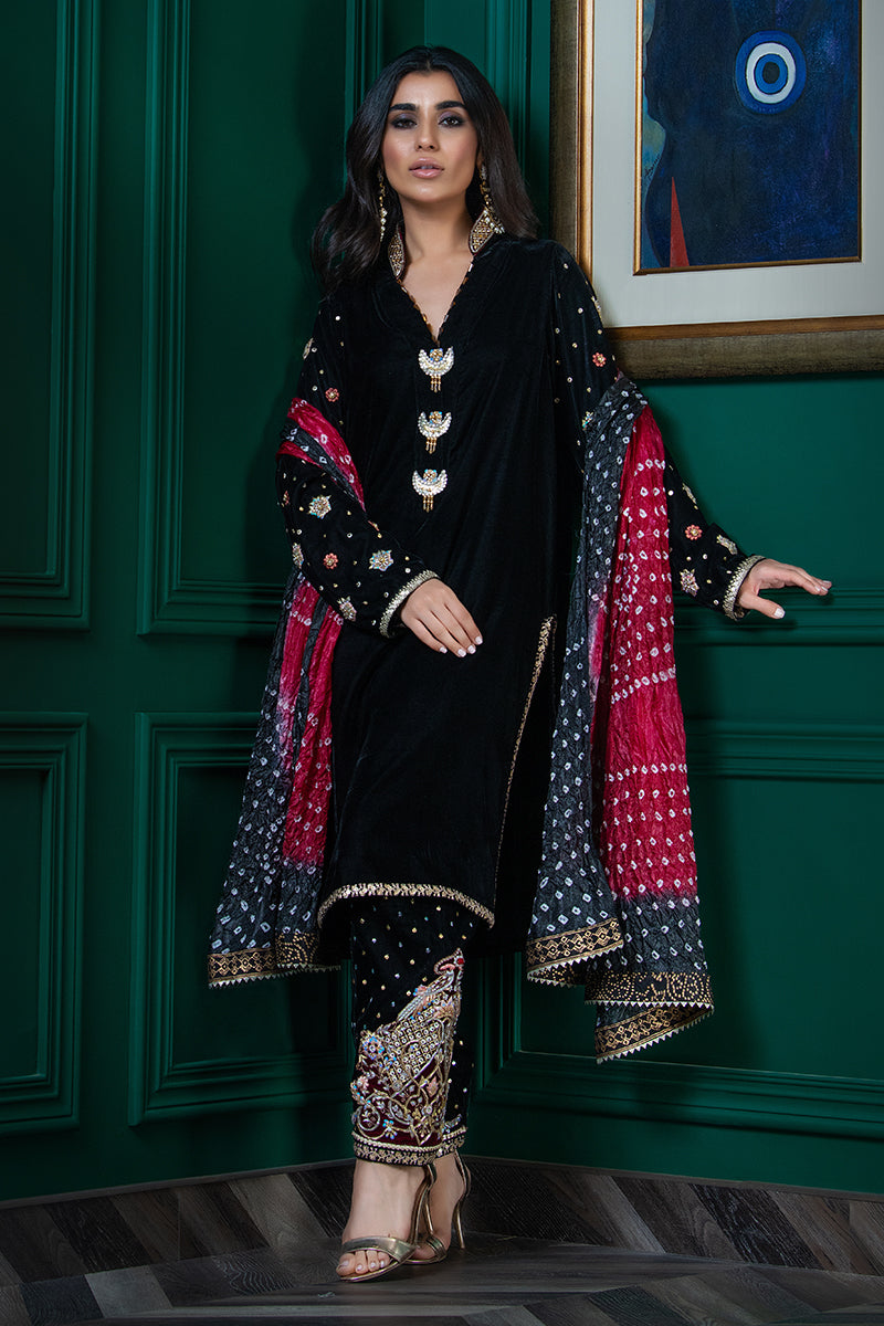 Wardha Saleem | Velvets Winter Fall 24 |  Parvaz