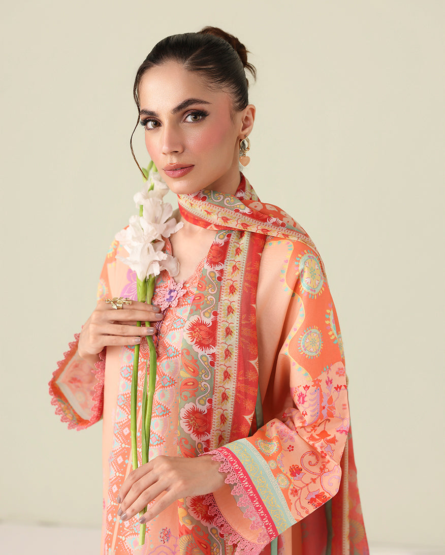 Roheenaz | Rosette Lawn | Warm Horizon