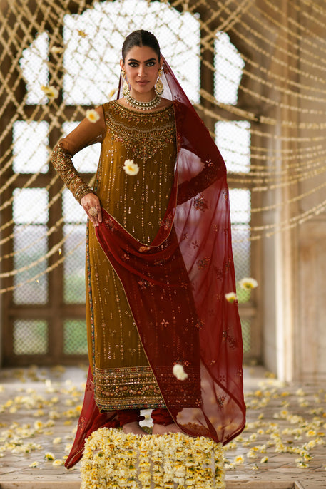 Naqshi | Zariah Crinkle Collection | Huzaim