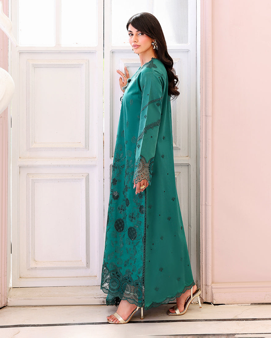 Roheenaz | Veil of Summer Chikankari | Whispered Veil