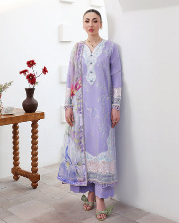 Roheenaz | Floral Reverie Luxury Lawn | Whispering Radiance