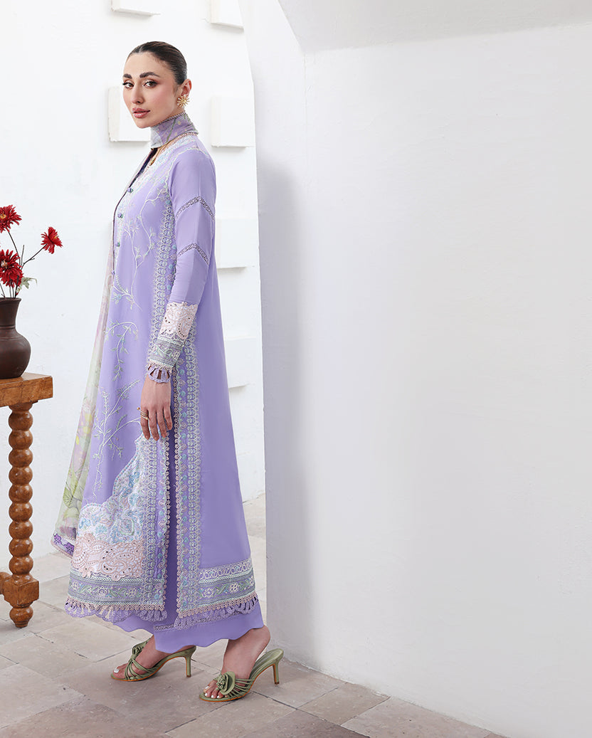 Roheenaz | Floral Reverie Luxury Lawn | Whispering Radiance