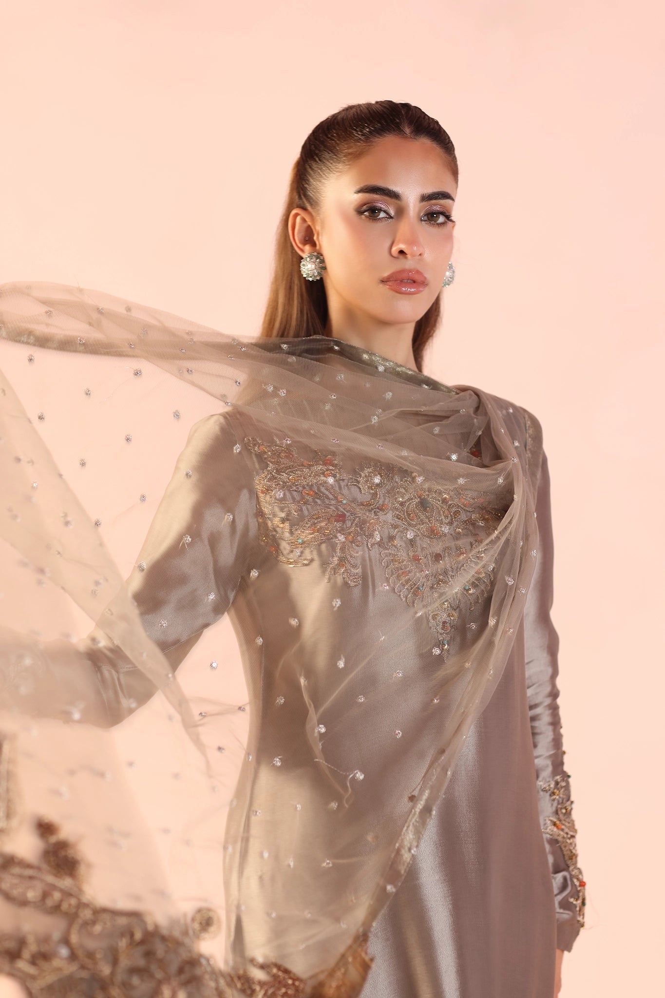 Musferah Saad | Eterna Formals | Whispers of Opulence