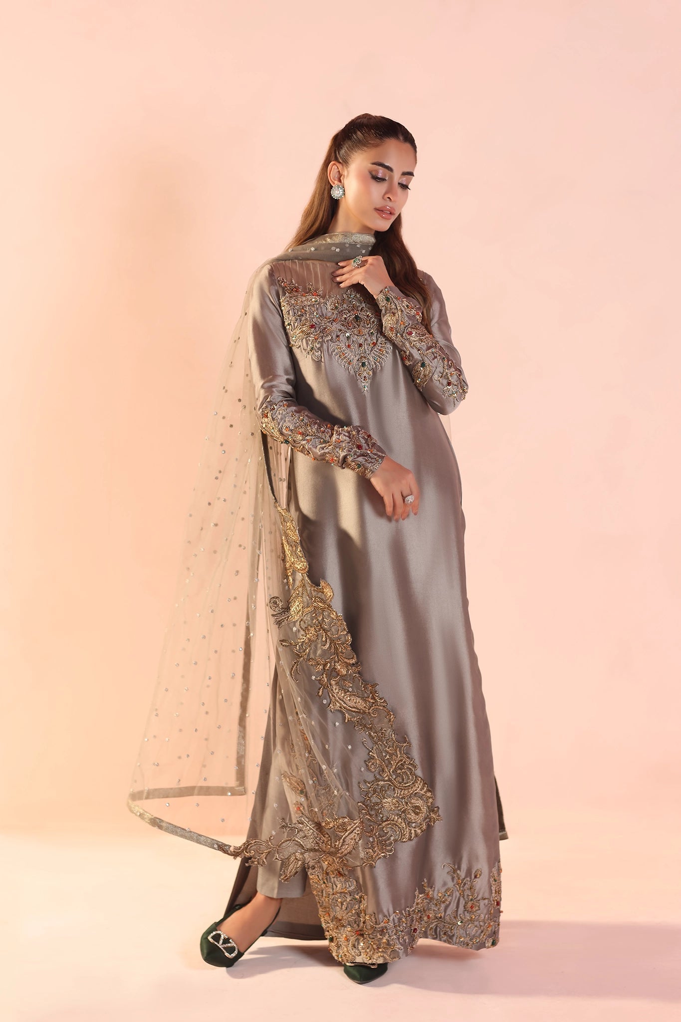 Musferah Saad | Eterna Formals | Whispers of Opulence