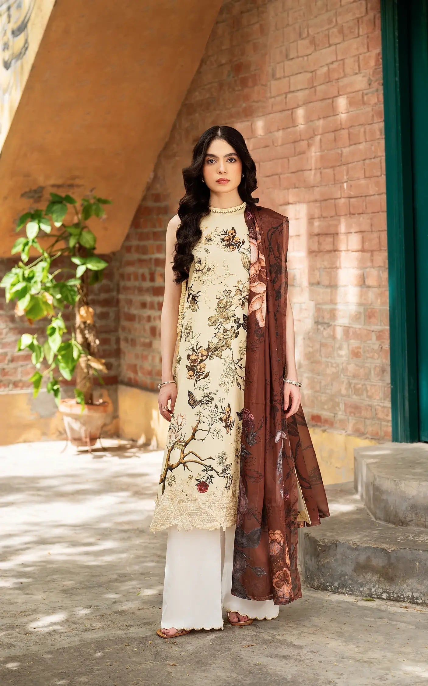 Asifa and Nabeel | Yakin Summer 25 | Meadow Bloom-(YKL25-01)