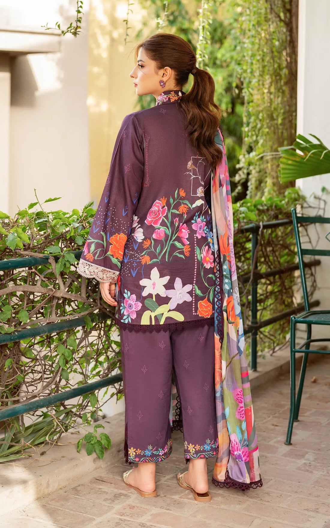 Asifa and Nabeel | Yakin Summer 25 | Whimsical Flora-(YKL25-12)